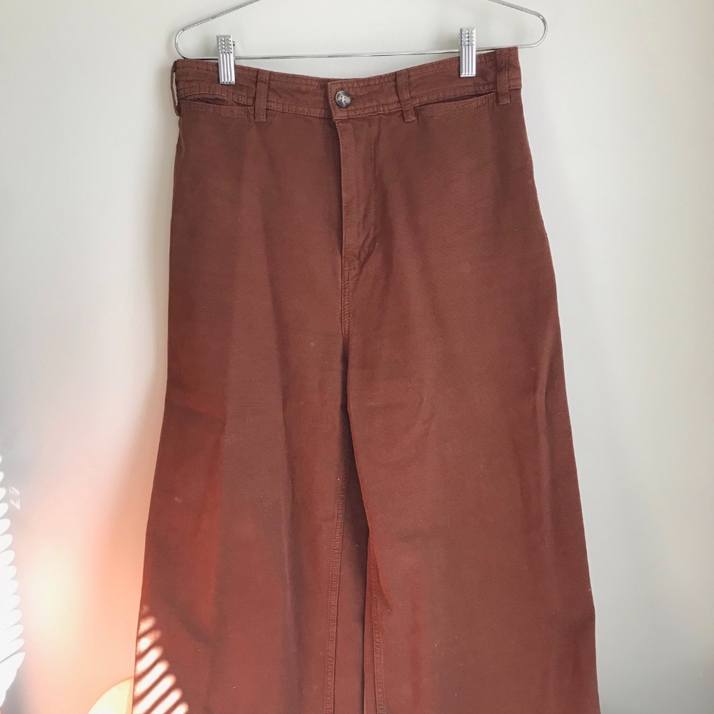 Free People High Waisted Trousers Size 30